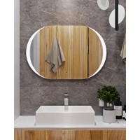 Зеркало для ванной Omega Glass Тур SD68 с подсветкой 90x60 см овальное