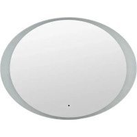 Зеркало для ванной Omega Glass Кан SD66 с подсветкой 80x60 см овальное