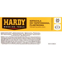 Шпатель для обойных работ Hardy 0610-550025 из пластика 250 мм