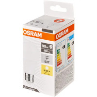 Лампа светодиодная Osram А60 E27 220-240 В 8.5 Вт груша матовая 800 лм теплый белый свет