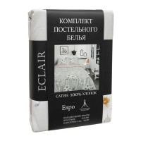 Комплект постельного белья Eclair Бельканто евро сатин разноцветный