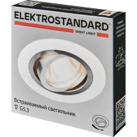 Точечный светильник Elektrostandard 1061 MR16 GU5.3 2 м2, цвет белый