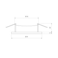 Точечный светильник Elektrostandard 9210 MR16 GU5.3 2 м2, цвет хром сатинированный