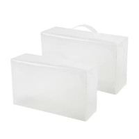 Набор коробов для обуви Handy Home 30x10x18 см пластик цвет прозрачный 2 шт