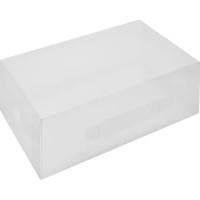 Набор коробов для обуви Handy Home 30x10x18 см пластик цвет прозрачный 2 шт
