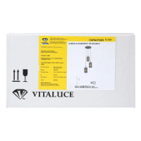 Люстра потолочная Vitaluce Пандора каскад 3xE14x40Вт