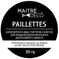 Декоративная добавка Maitre Deco «Paillettes Or» цвет золото 30 г