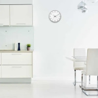 Часы настенные Apeyron ML200-916 ø33 см металл цвет серебристый