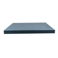 Столешница для ванной Scandi SC-60MS 60x4x47 см, искусственный камень, цвет матовый графит