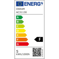 Лампа светодиодная Osram диммируемая E14 4.5 Вт/827 шар 470 Лм