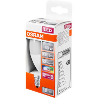 Лампа светодиодная Osram E14 220-240 В 5.5 Вт свеча матовая 470 лм, регулируемый цвет света RGBW, для диммера