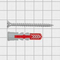 Дюбель с нержавеющим шурупом Duopower 8х40 мм, 2 шт.