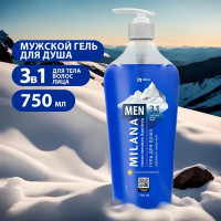 Гель для душа Grass Milana Men Эвкалипт 0.75 л