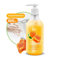 Жидкое крем-мыло Grass Milana «Молоко и мед» 0.5 л