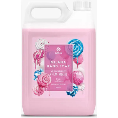 Жидкое мыло Grass Milana Fruit Bubbles 5 кг