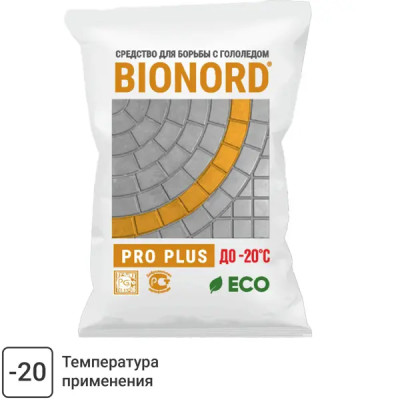 Антигололедный реагент Bionord Pro Plus 23 кг