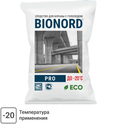 Антигололедный реагент Bionord Pro 23 кг