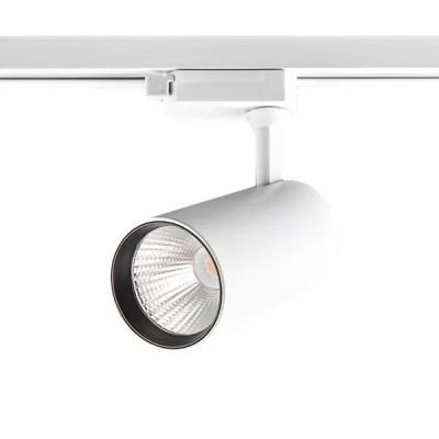 Трековый светильник светодиодный Volpe ULB-Q276 25W/3000К 25 Вт 11 м² цвет белый