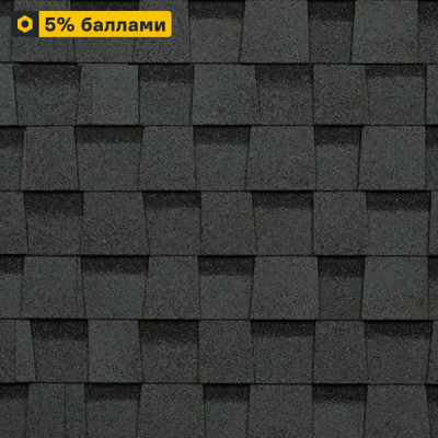 Гибкая черепица Технониколь Фазенда серый 2.6 м²