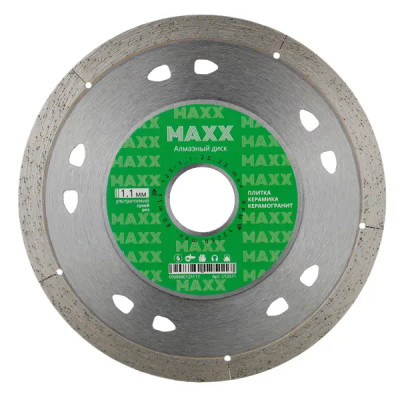 Диск алмазный по керамограниту Maxx Ультра U12511 125x1.1 мм