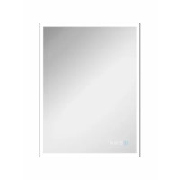 Зеркало для ванной Stretto Black с подсветкой 60x80 см