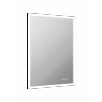 Зеркало для ванной Stretto Black с подсветкой 60x80 см