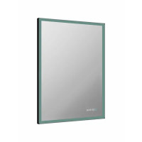 Зеркало для ванной Stretto Black с подсветкой 60x80 см