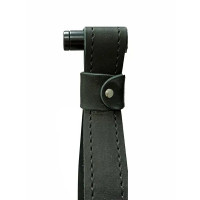Зеркало на ремне с подсветкой Belt Black LED ø65 см