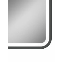 Зеркало с подсветкой Simple Gray LED 60x80 см