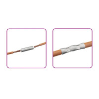 Гильза кабельная луженая Duwi ГМЛ 25-8 мм медь 5 шт.