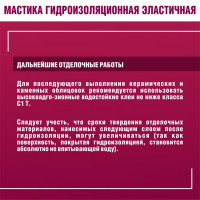 Мастика гидроизоляционная Боларс полиакриловая 5 кг