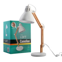 Рабочая лампа Camelion KD-355 цвет белый