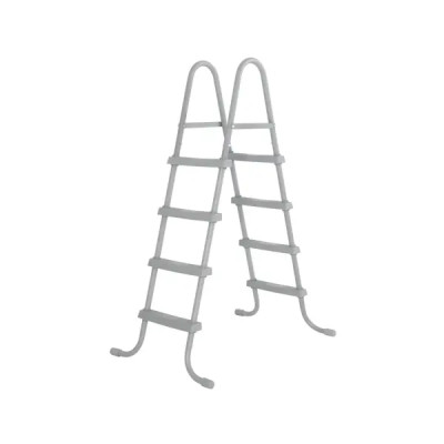 Лестница для бассейна Bestway сталь/полипропилен серый до 122 см
