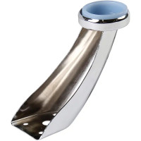 Ножка фигурная высота 90 мм хром