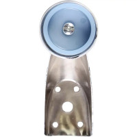 Ножка фигурная высота 90 мм хром