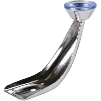 Ножка фигурная высота 120 мм серебро