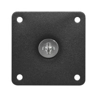 Ножка мебельная круглая 50х100 мм регулируемая сталь цвет хром