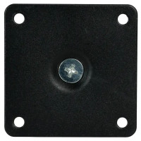 Ножка мебельная круглая 50х100 мм регулируемая сталь цвет бронза