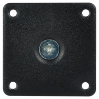 Ножка мебельная круглая 50х80 мм регулируемая сталь цвет хром