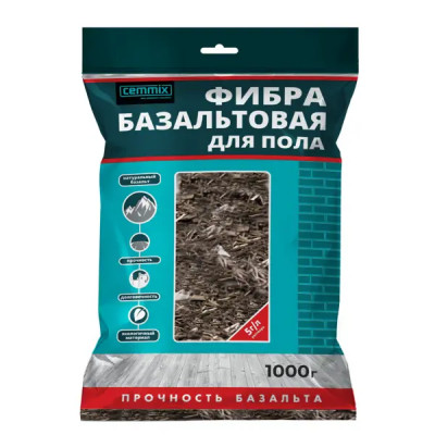 Фибра базальтовая CemFibra R 1 кг