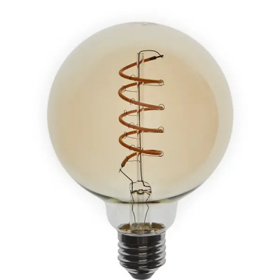 Лампа светодиодная Эра G95-7W-824-E27 E27 170-240 В 7 Вт шар 580 Лм теплый белый свет