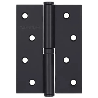 Петля дверная разъемная правая S100413-BL, 100x75 мм сталь цвет чёрный
