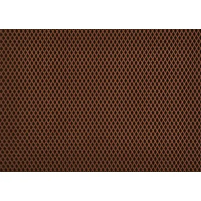 Коврик 68x120 см ЭВА ромбы цвет коричневый
