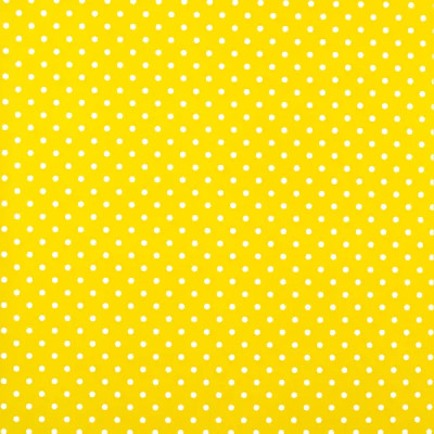 Пленка матовая Горошек 0.60x2 м цвет ярко желтый