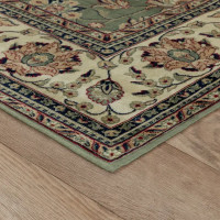 Ковер вискоза Isphahan 77801 Green 160x230 см цвет зеленый