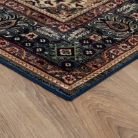Ковер вискоза Isphahan 84332 Navy 160x230 см цвет синий
