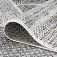 Ковер полиэстер Мирай 20 J 160x235 см цвет светло-коричневый
