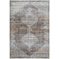 Ковер полиэстер Мирай 5501 Е 160x235 см цвет светло-коричневый