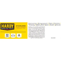 Шпатель фасадный Hardy 0820-695004 500 мм, нержавеющая сталь, деревянная ручка