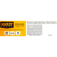 Шпатель фасадный Hardy 0820-695004 600 мм, нержавеющая сталь, деревянная ручка